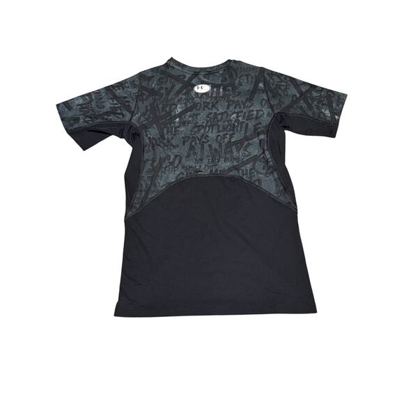 NWT Boys' Under Armour Heatgear Short Sleeve Tshirt Youth XL Show Up Show Out - Picture 4 of 4